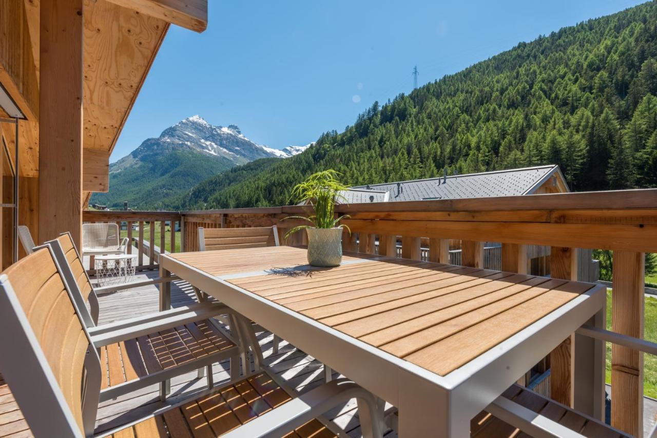 Montela Hotel & Resort - Suiten Saas-Grund Exterior photo