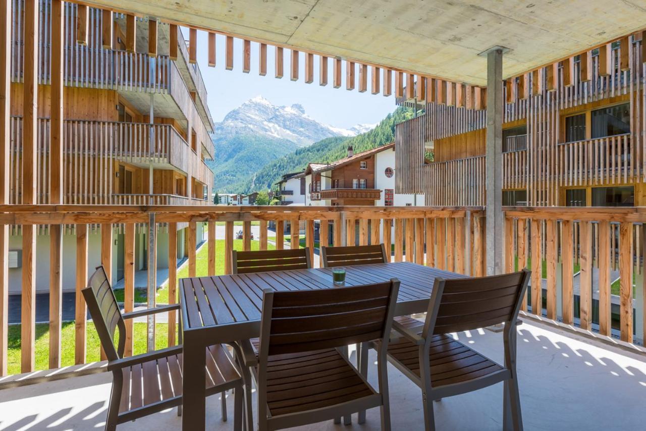 Montela Hotel & Resort - Suiten Saas-Grund Exterior photo