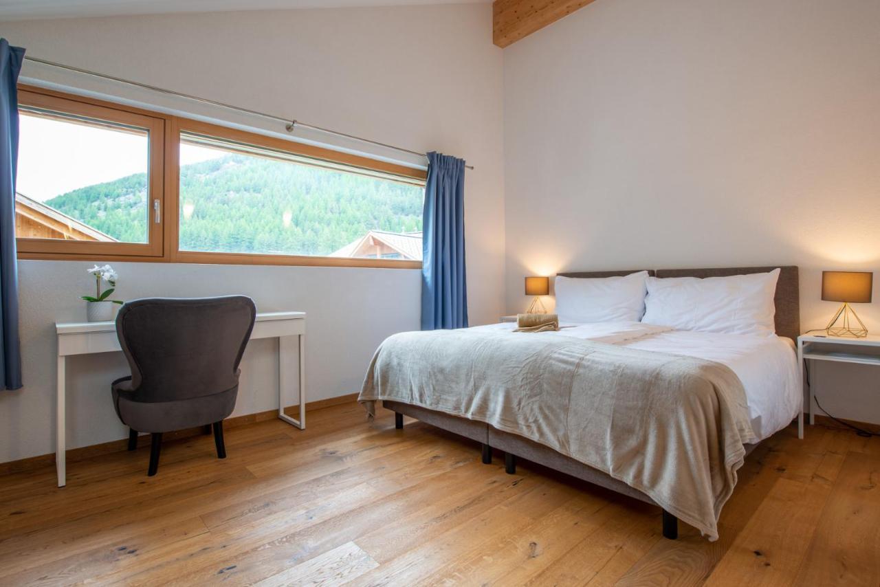 Montela Hotel & Resort - Suiten Saas-Grund Exterior photo